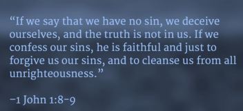 If we say that we have no sin